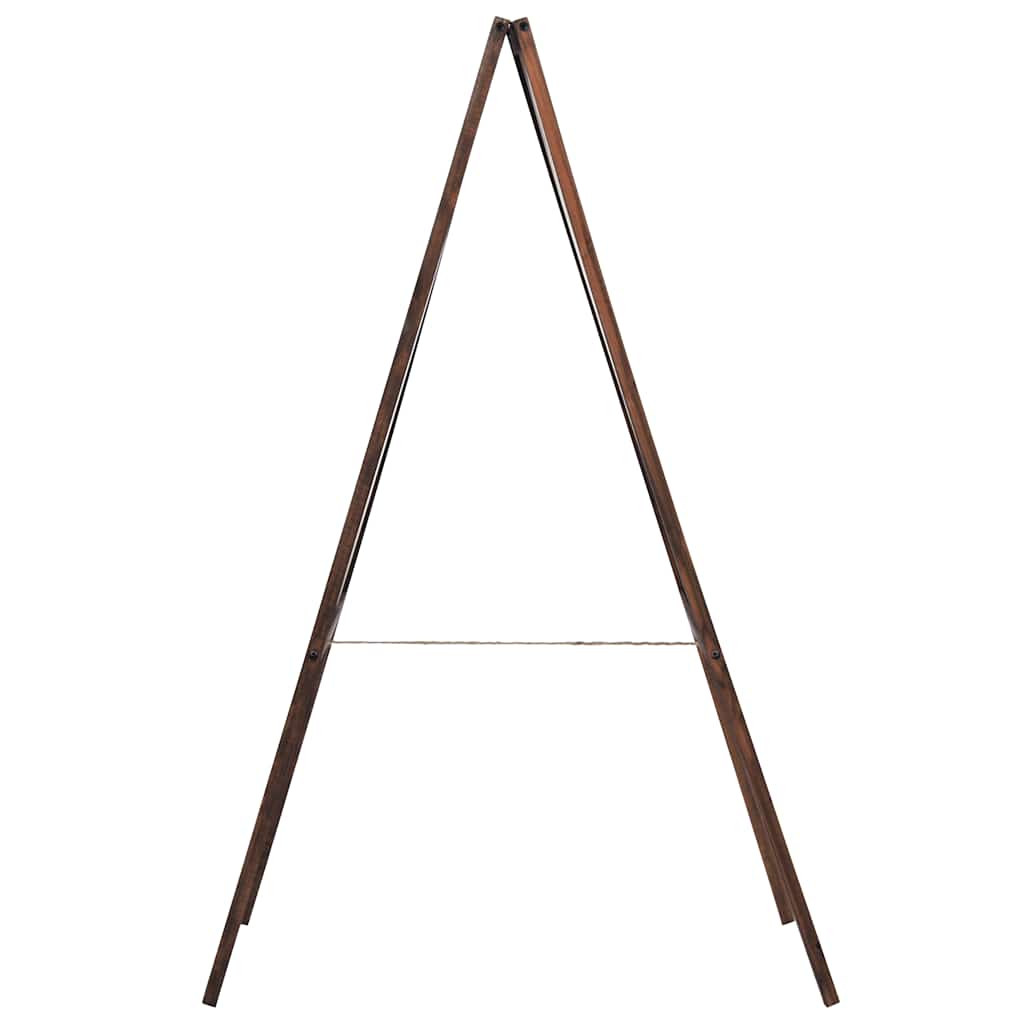 vidaXL Chalkboard double-sided freestanding 60x80 cm cedarwood