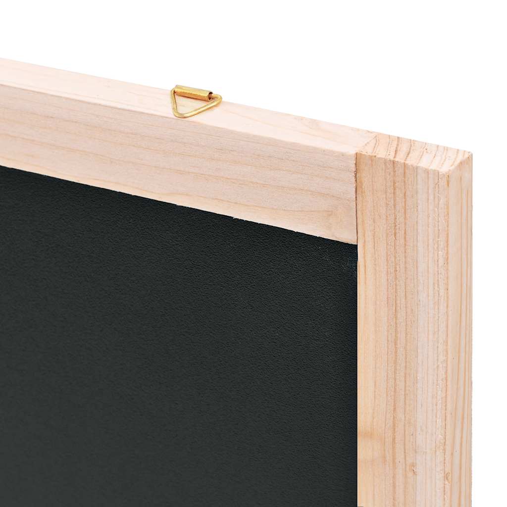 vidaXL Wall-Mounted Chalkboard 60x80 cm Cedarwood