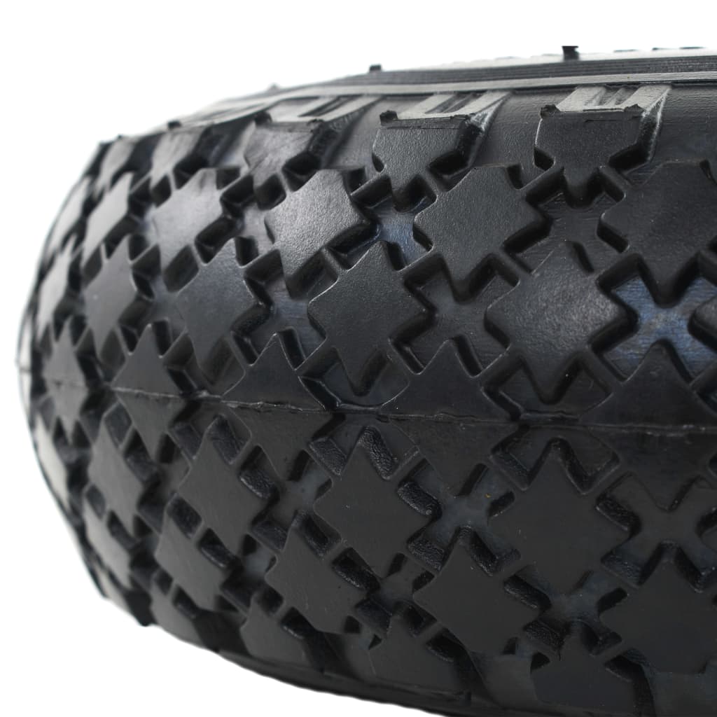 vidaXL Sack Truck Wheels 2 pcs 3.00-4 (245x82) Rubber