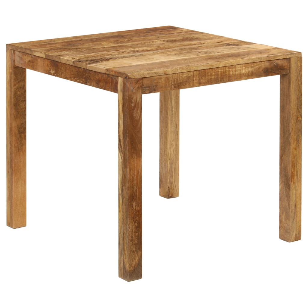 vidaXL Dining Table 82x80x76 cm Solid Mango Wood