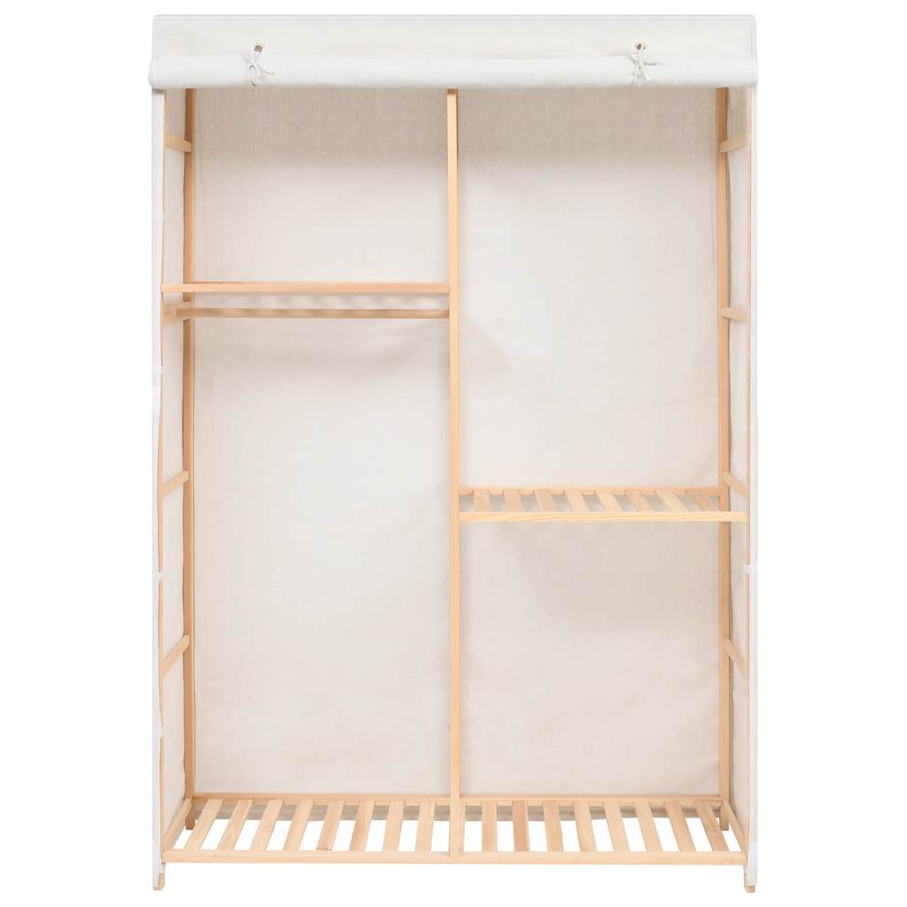 vidaXL 3-Tier Wardrobe 110x40x170 cm