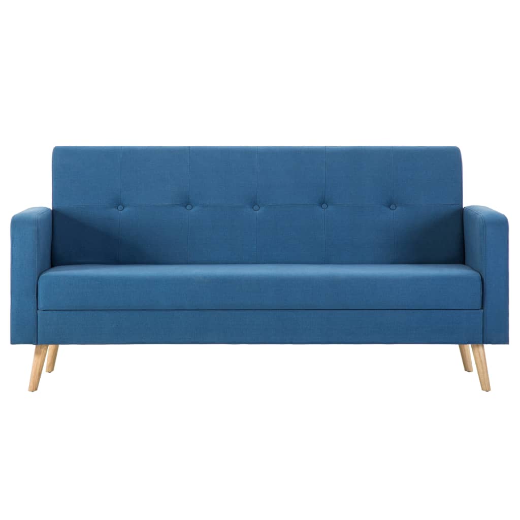 vidaXL Sofa fabric blue