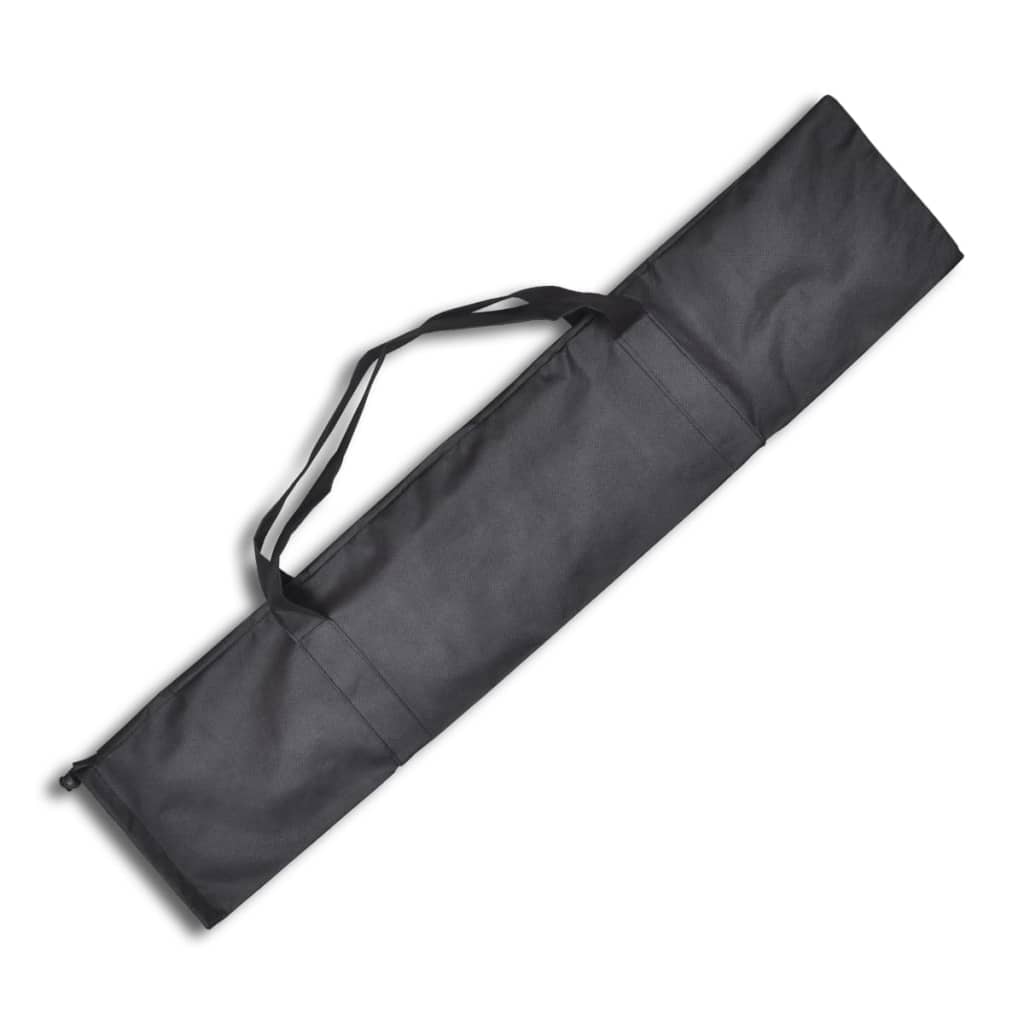 vidaXL Photo Studio Kit with 3 Cotton Backdrops and 3x3 m Frame