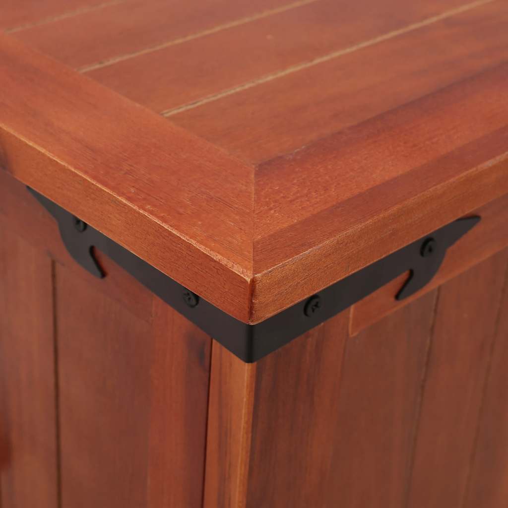 vidaXL Storage Box 60x25x22 cm Solid Acacia Wood