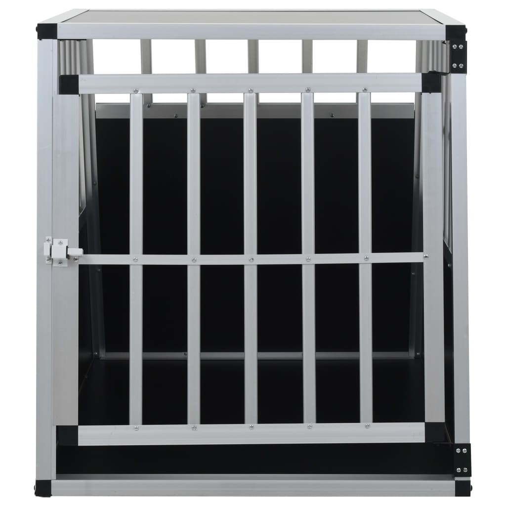 vidaXL Single Door Dog Crate 65x91x69.5 cm