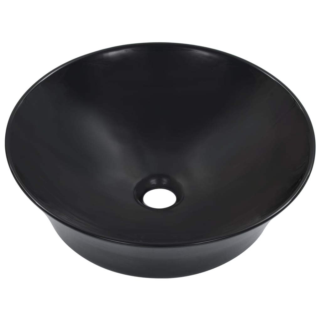 vidaXL Washbasin 41x12.5 cm ceramic white