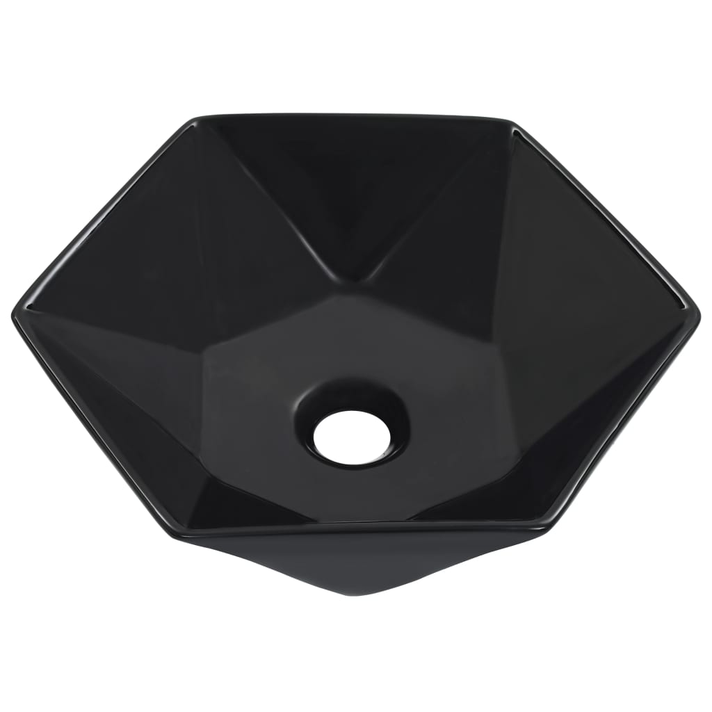 vidaXL Wash Basin 41x36.5x12 cm ceramic white