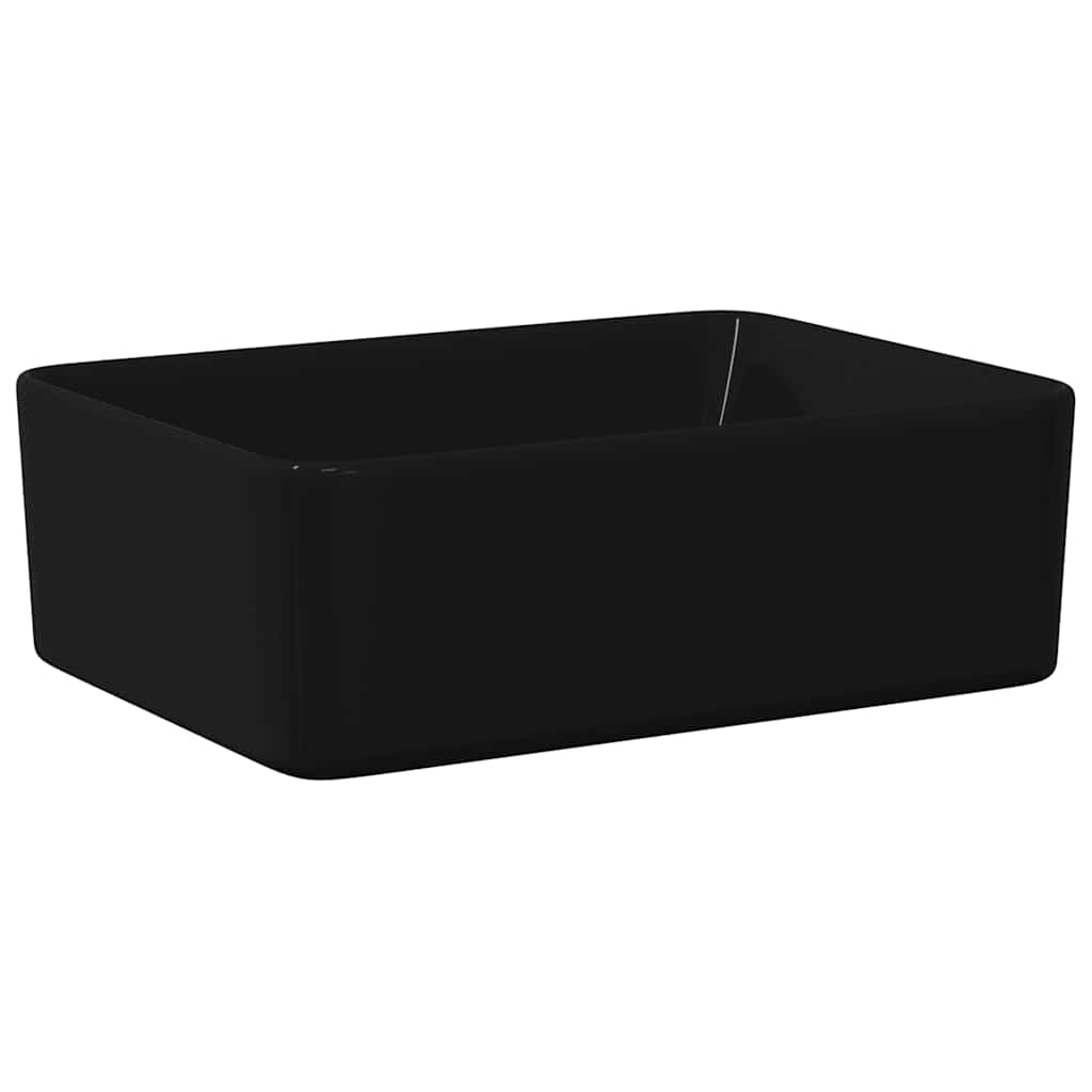 vidaXL Wash Basin 40x30x13 cm ceramic white