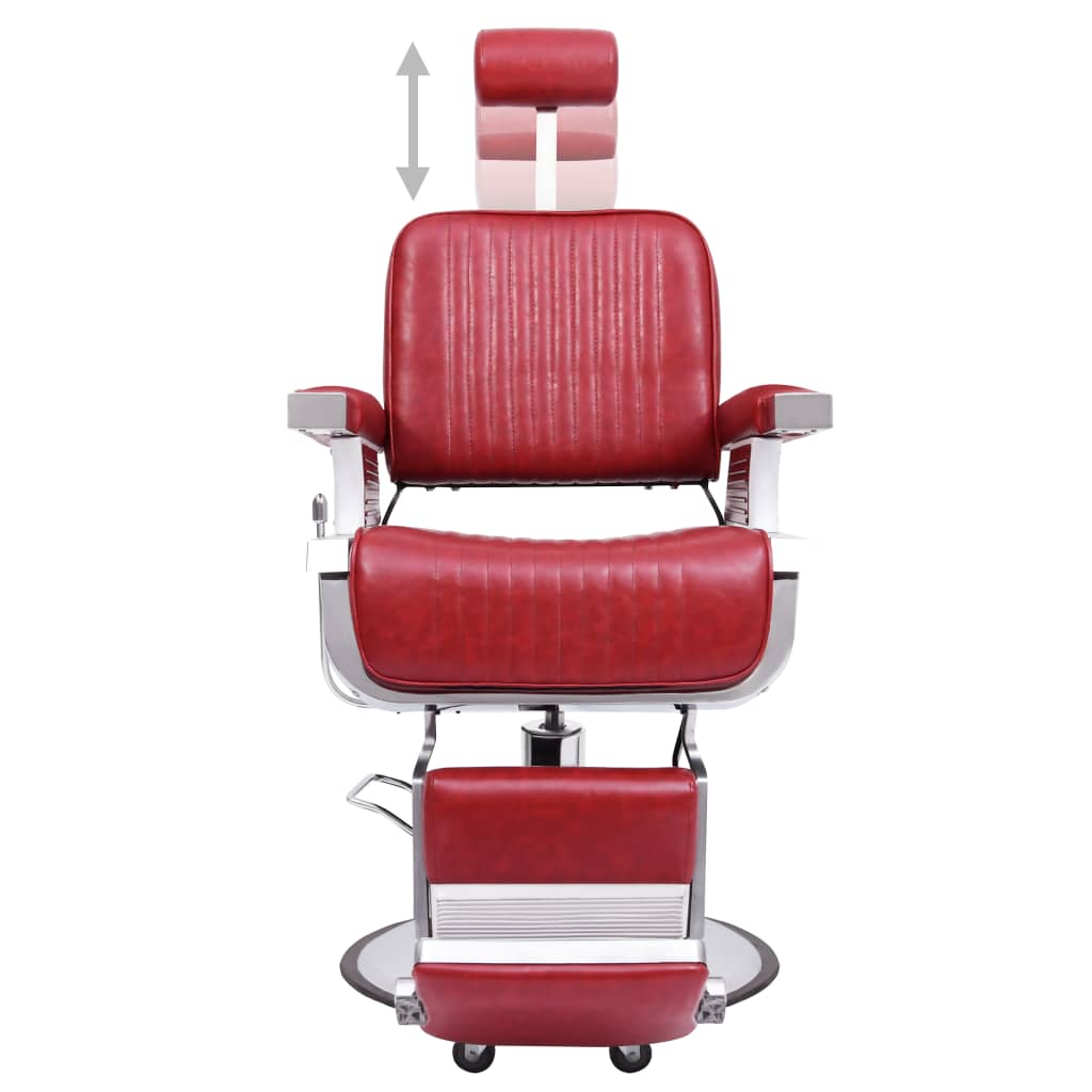 vidaXL Kappersstoel 68x69x116 cm kunstleer zwart