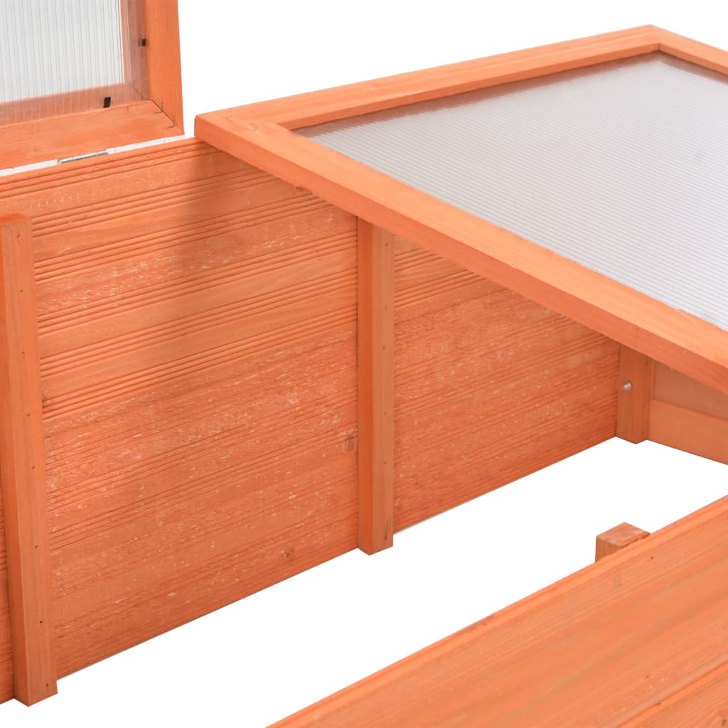 vidaXL Tuinkas 100x50x34 cm hout
