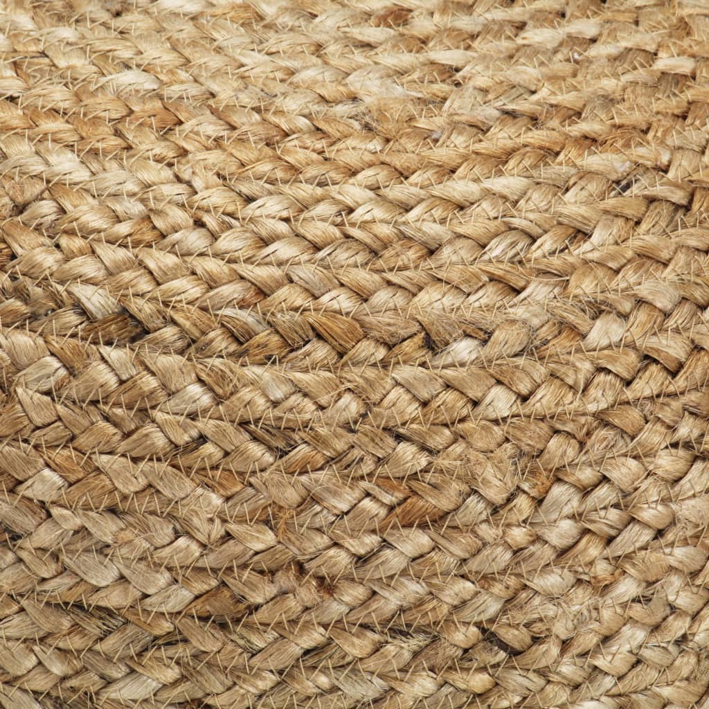 vidaXL Handmade Pouffe 45x30 cm Jute