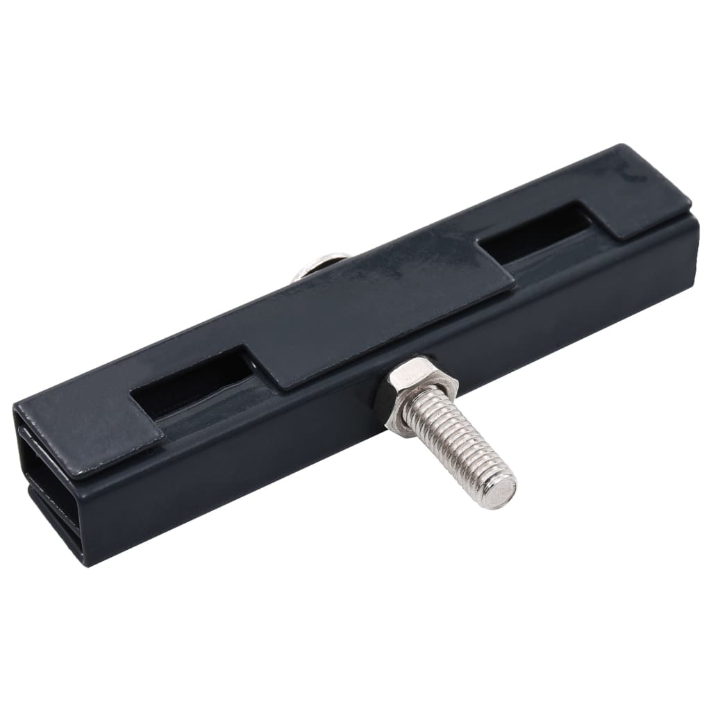 vidaXL U-joint connector 10 sets anthracite