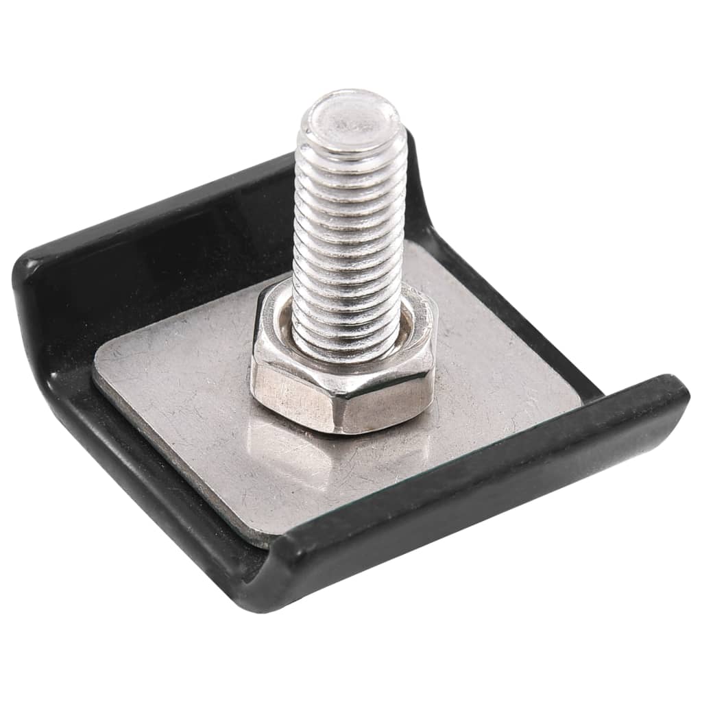 vidaXL Grid Mat Connection 25 sets anthracite