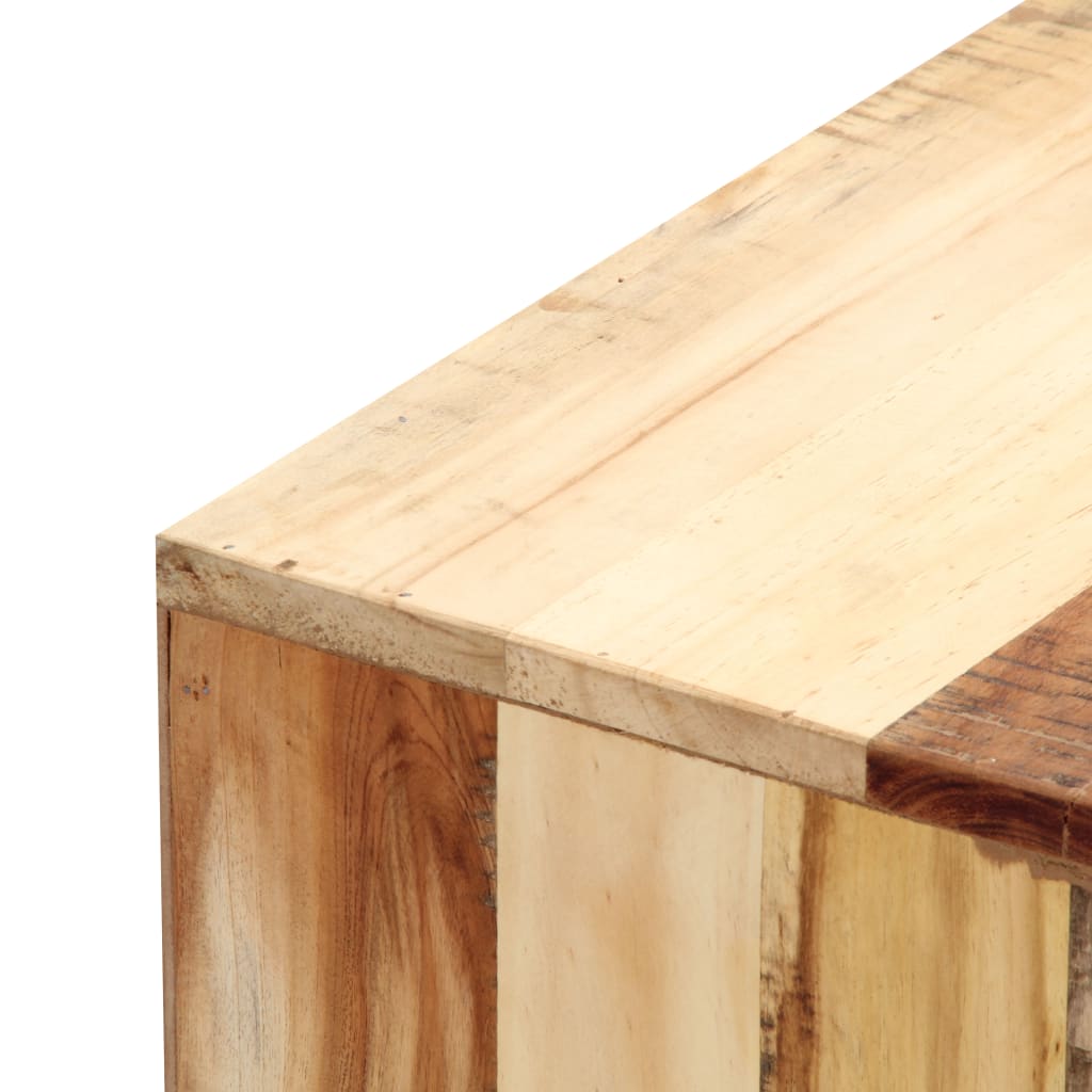 vidaXL TV cabinet 100x30x33 cm solid reclaimed wood