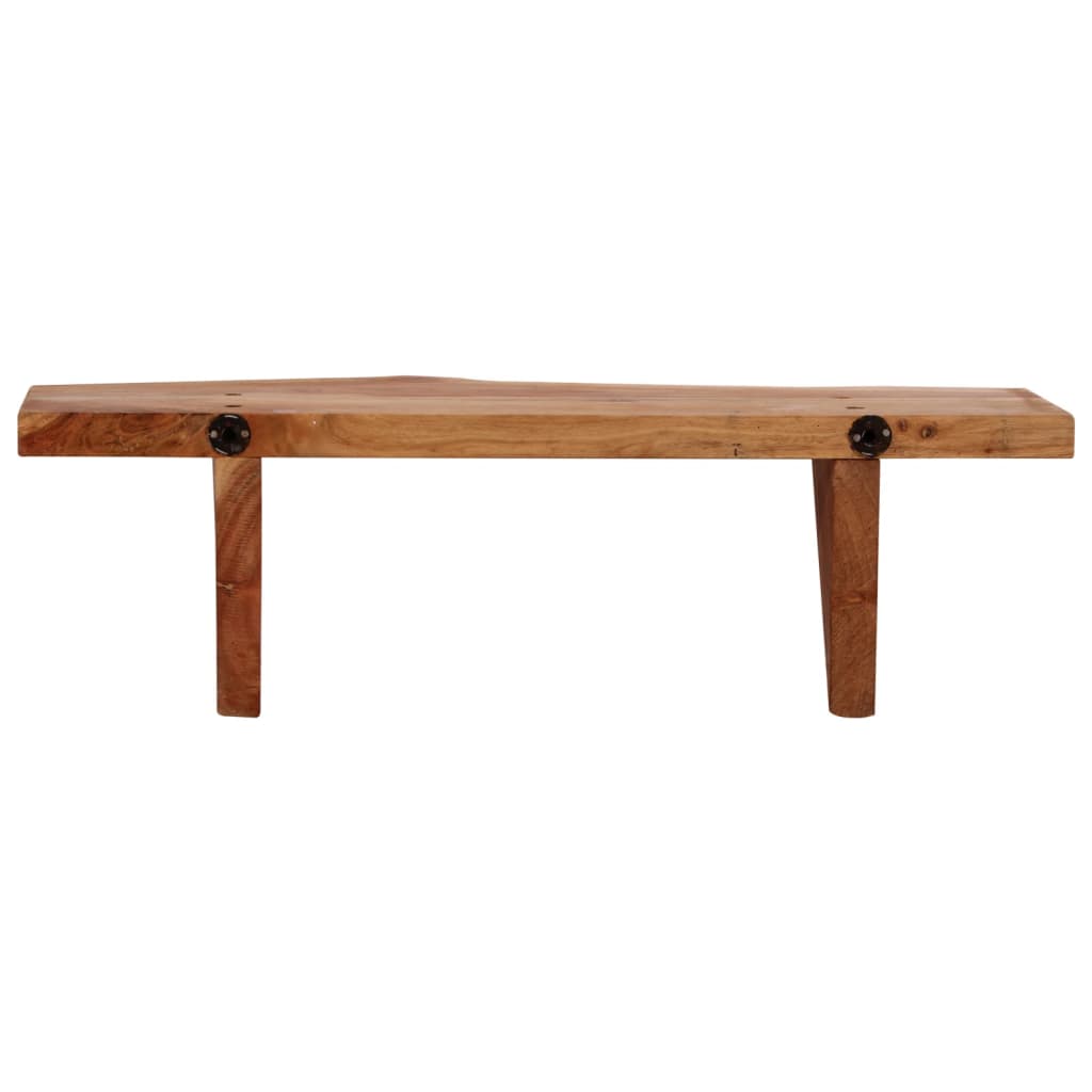 vidaXL Wandschappen 2 st 60x20x18 cm massief acaciahout