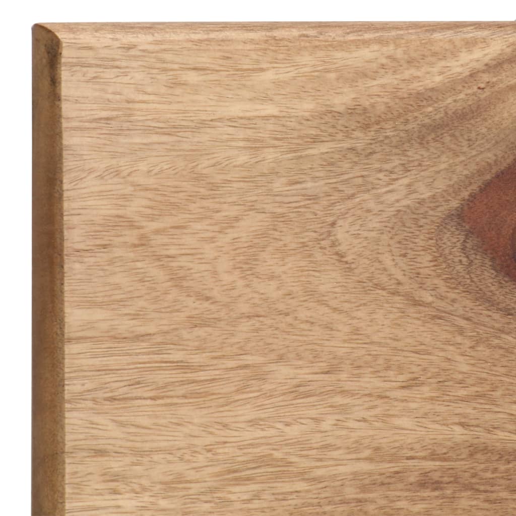 vidaXL Wandschappen 2 st 58x26x20 cm massief acaciahout