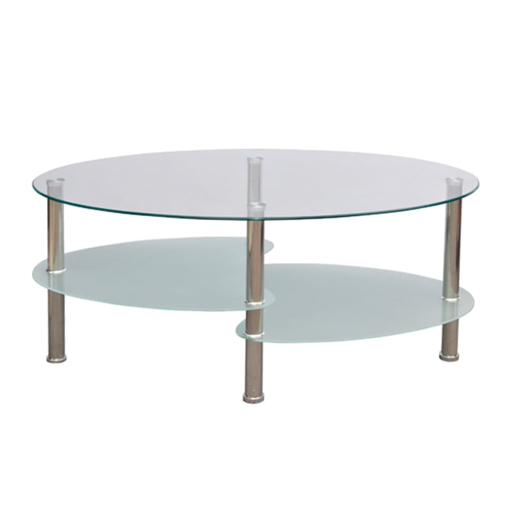 vidaXL Coffee Table with Unique Design White