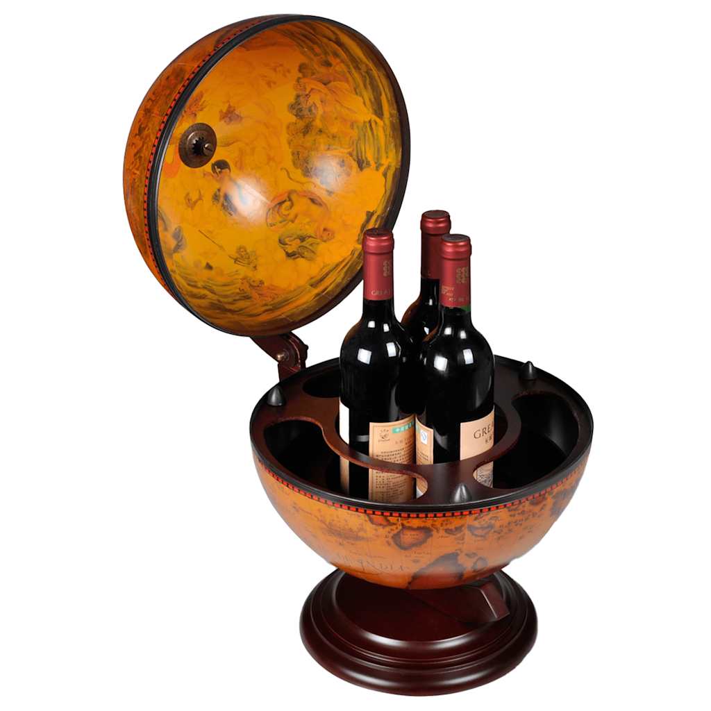 vidaXL Globe Bar Table Model Eucalyptus Wood