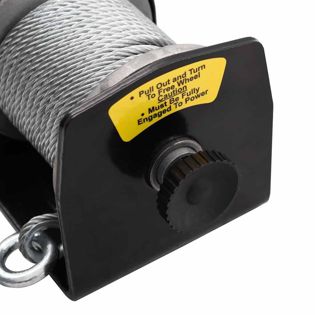 vidaXL Electric Winch 12V 907 kg with Remote Control