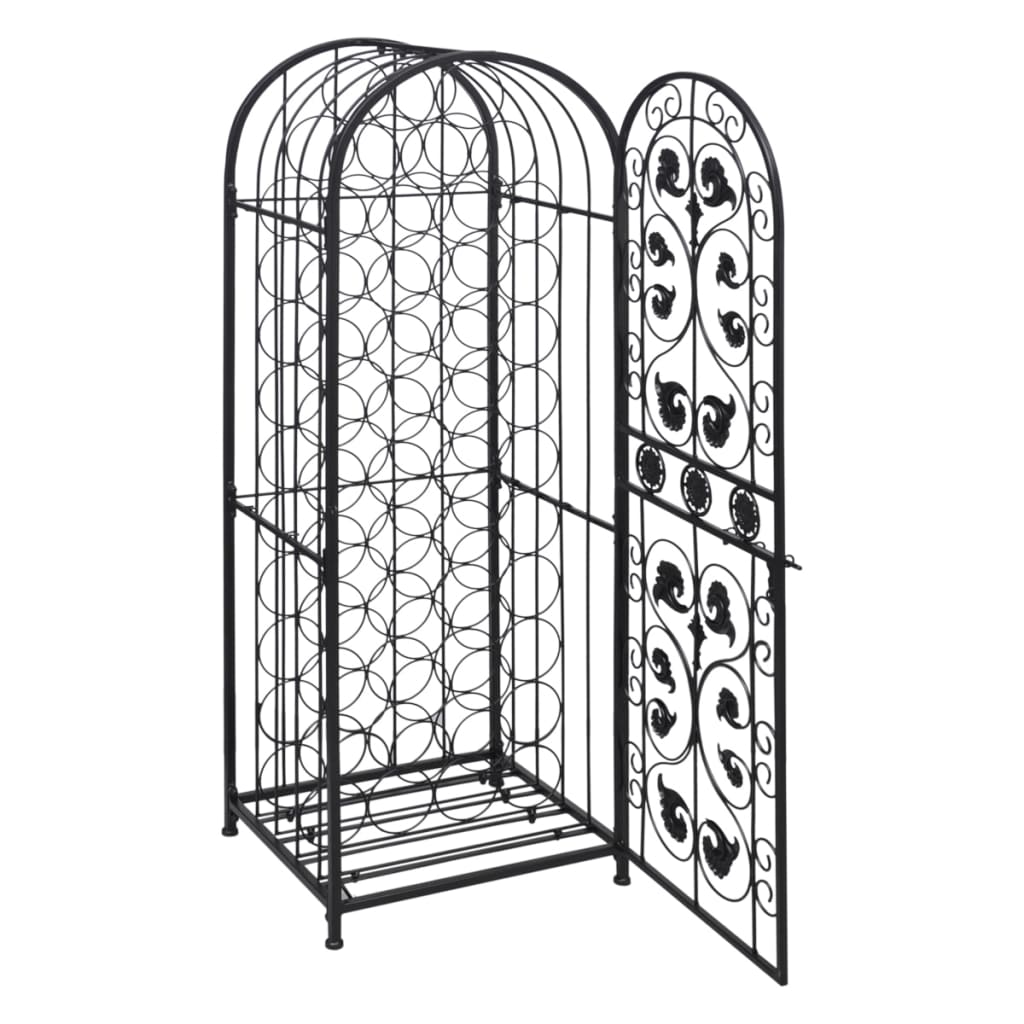 vidaXL Wine Rack for 45 Bottles Metal