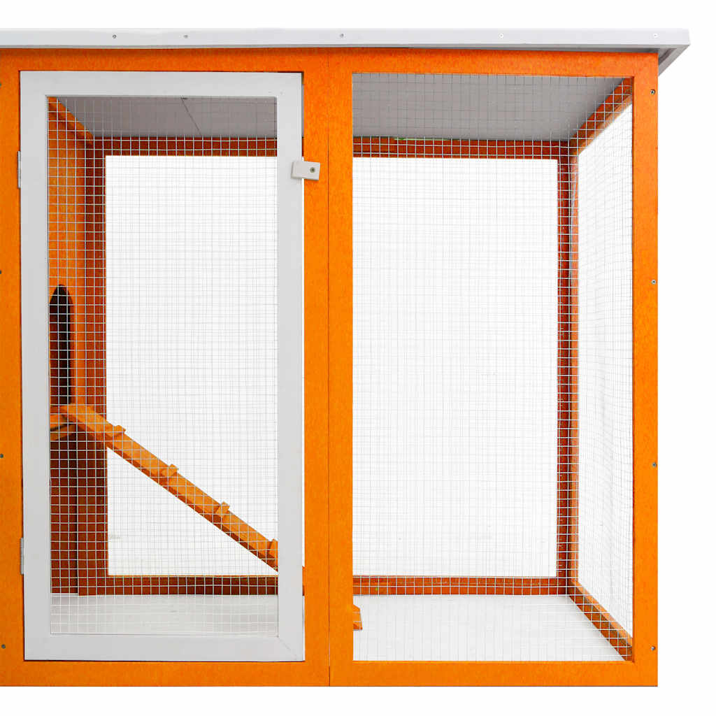 vidaXL Chicken Coop with Roosting House Wood
