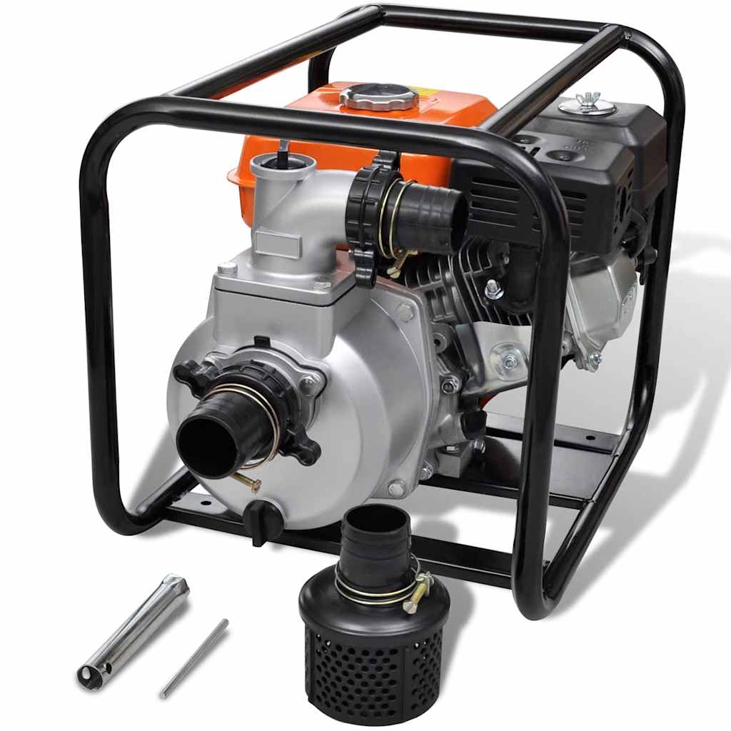 vidaXL Waterpomp benzine 50 mm 4800 W