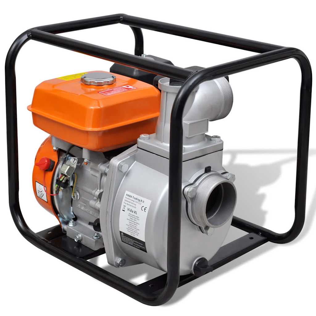 vidaXL Waterpomp benzine 50 mm 4800 W