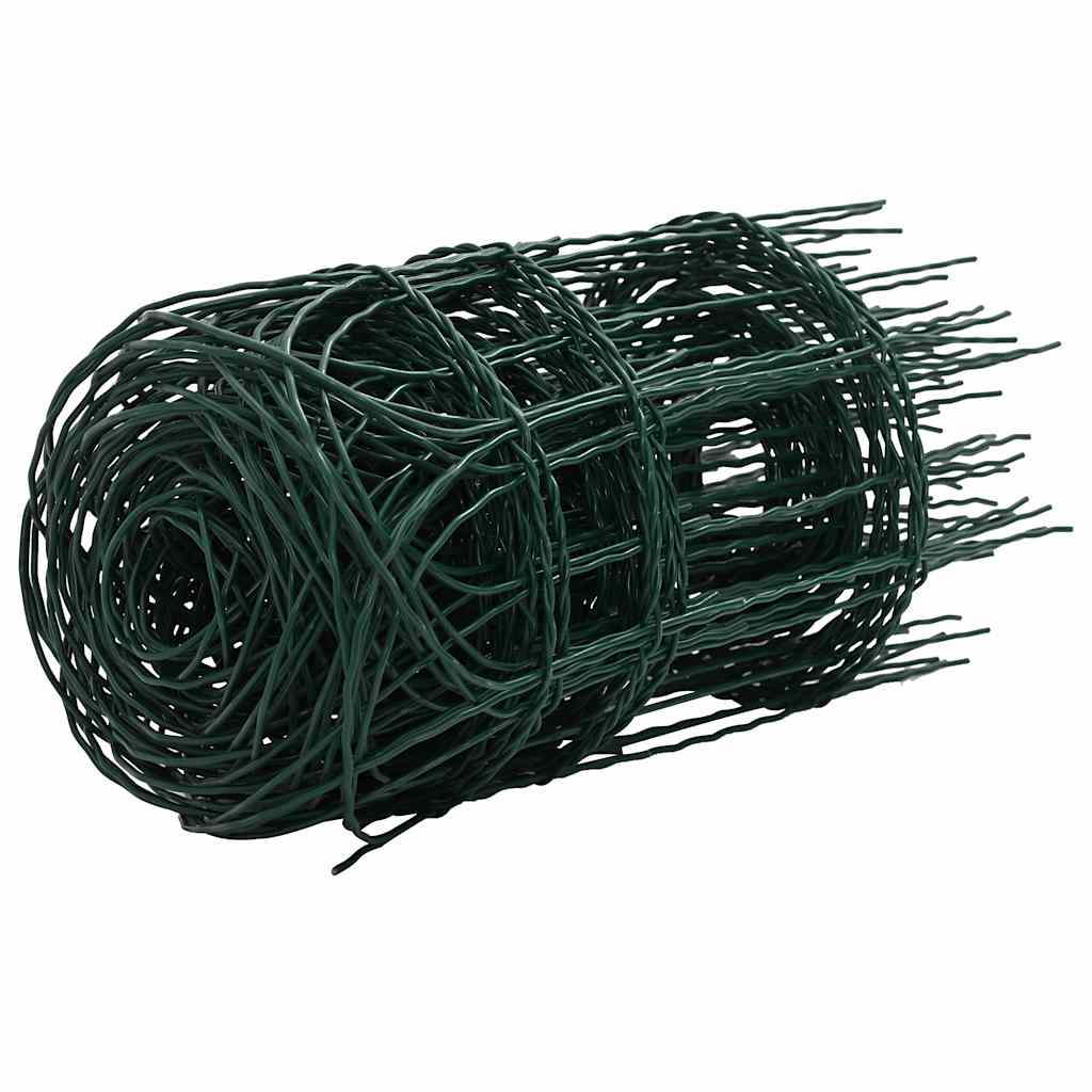 vidaXL Border Edging 10x0.4 m Powder-Coated Iron