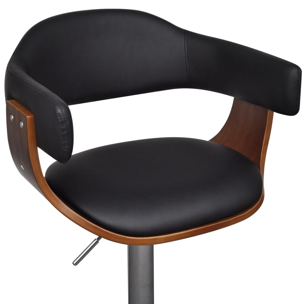 vidaXL Bar Stools 2 pcs artificial leather