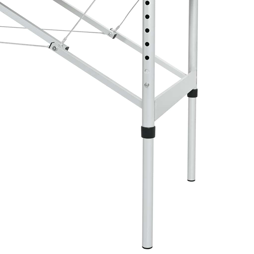 Massagetafel inklapbaar met aluminium frame (vier delen / blauw)