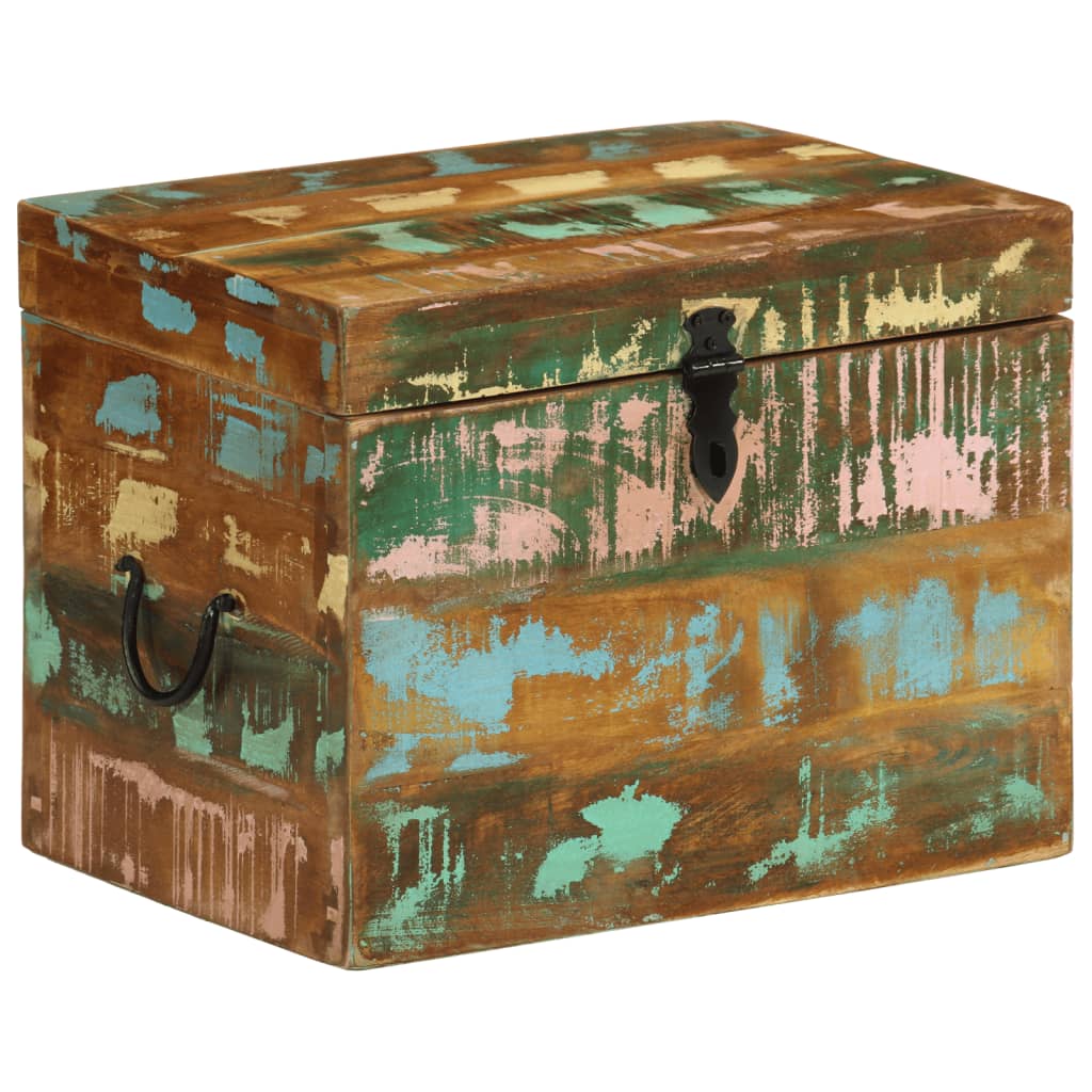 vidaXL Storage Box Solid Reclaimed Wood