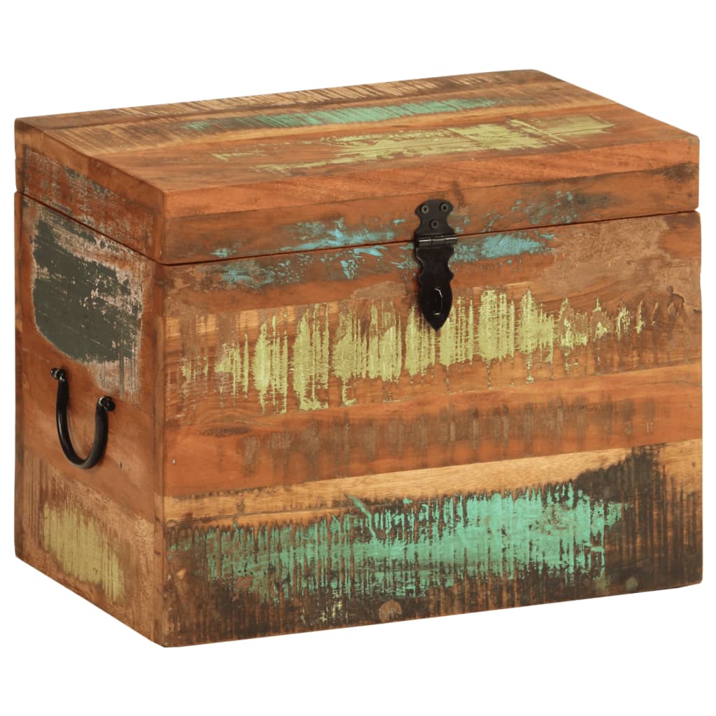 vidaXL Storage Box Solid Reclaimed Wood
