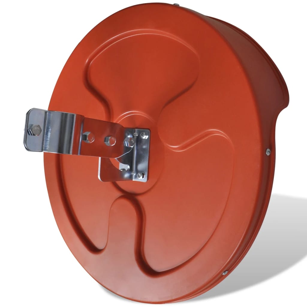 vidaXL Verkeersspiegel voor buiten 30 cm PC-kunststof zwart