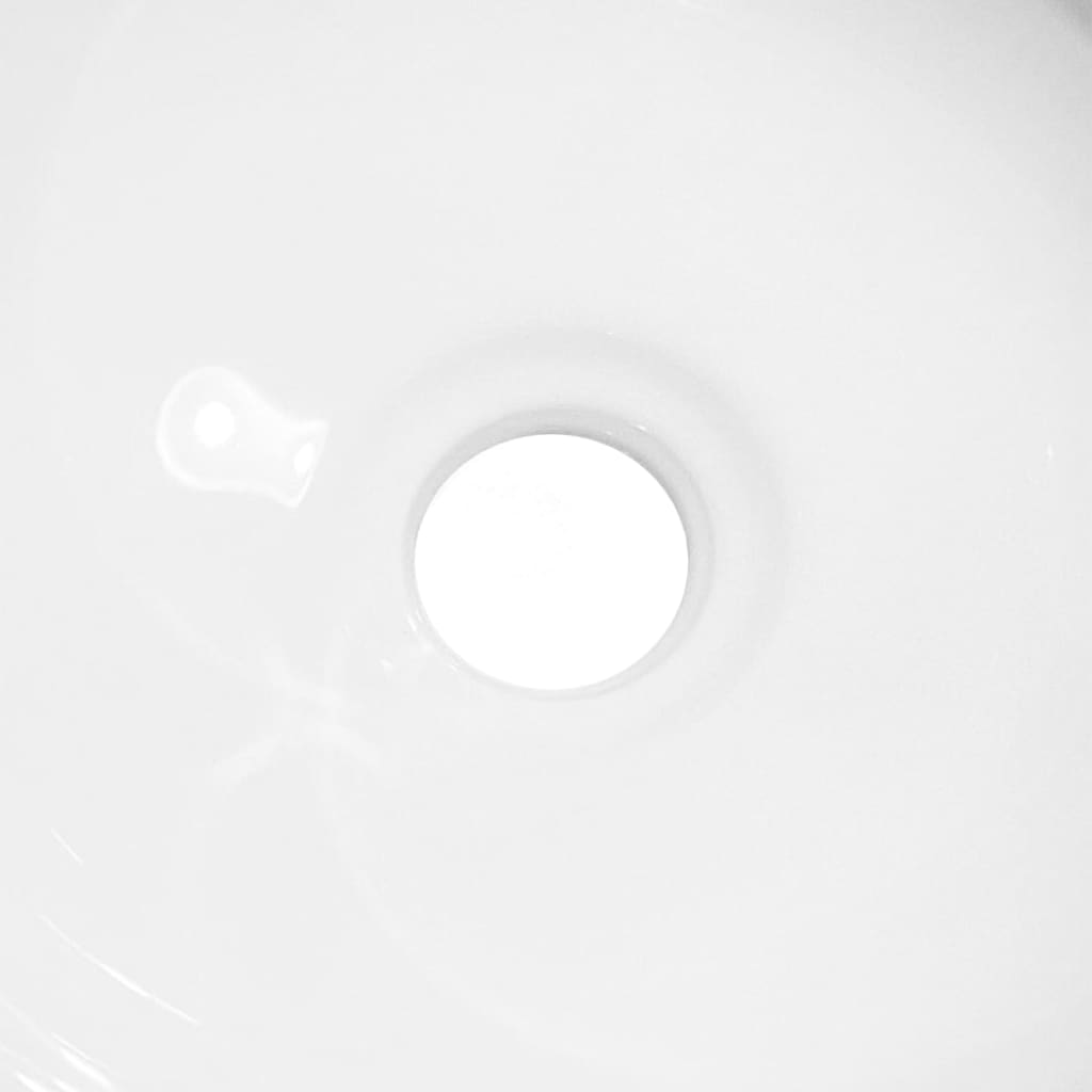 vidaXL Wash Basin White 28x28x10 cm Ceramic