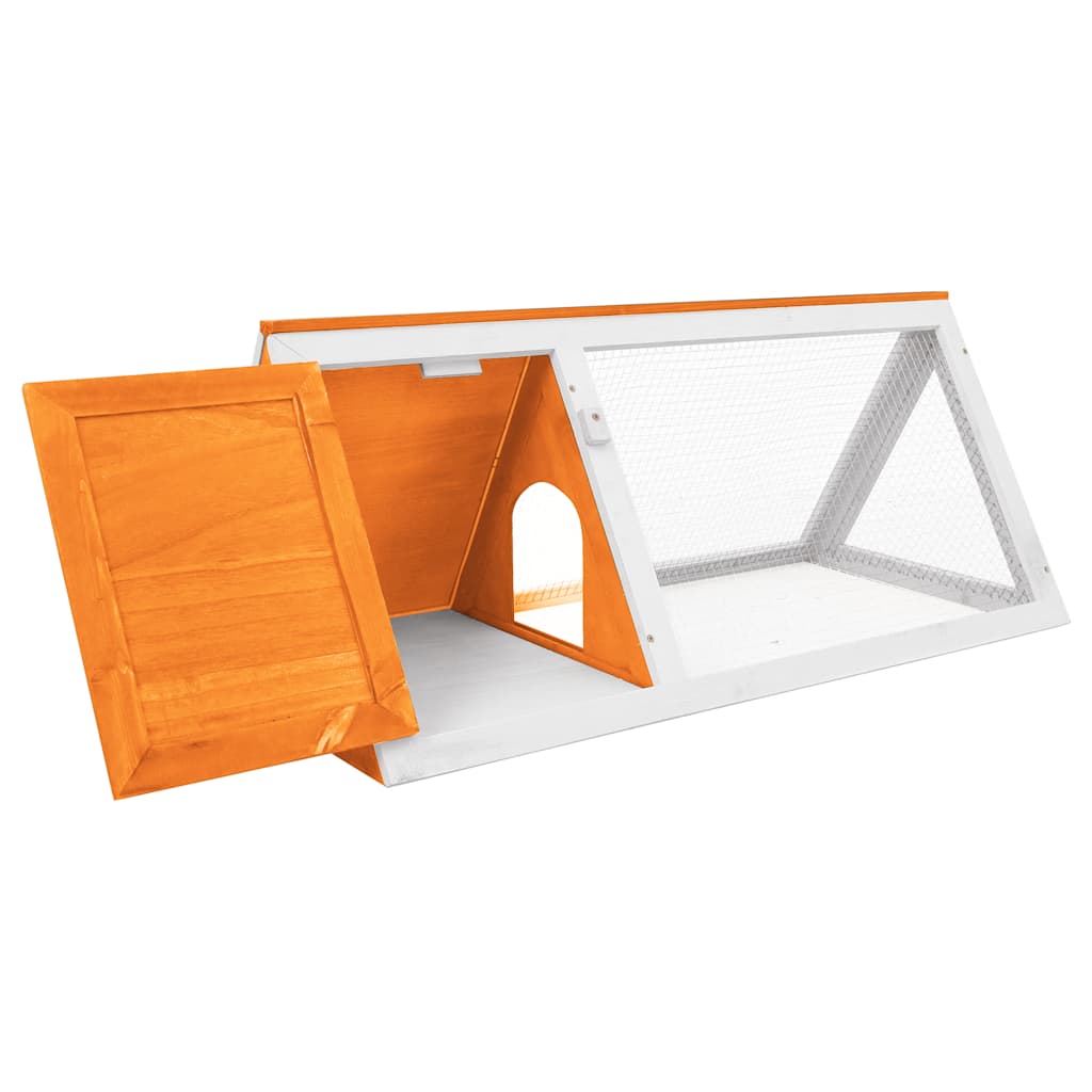 vidaXL Rabbit Hutch Wood