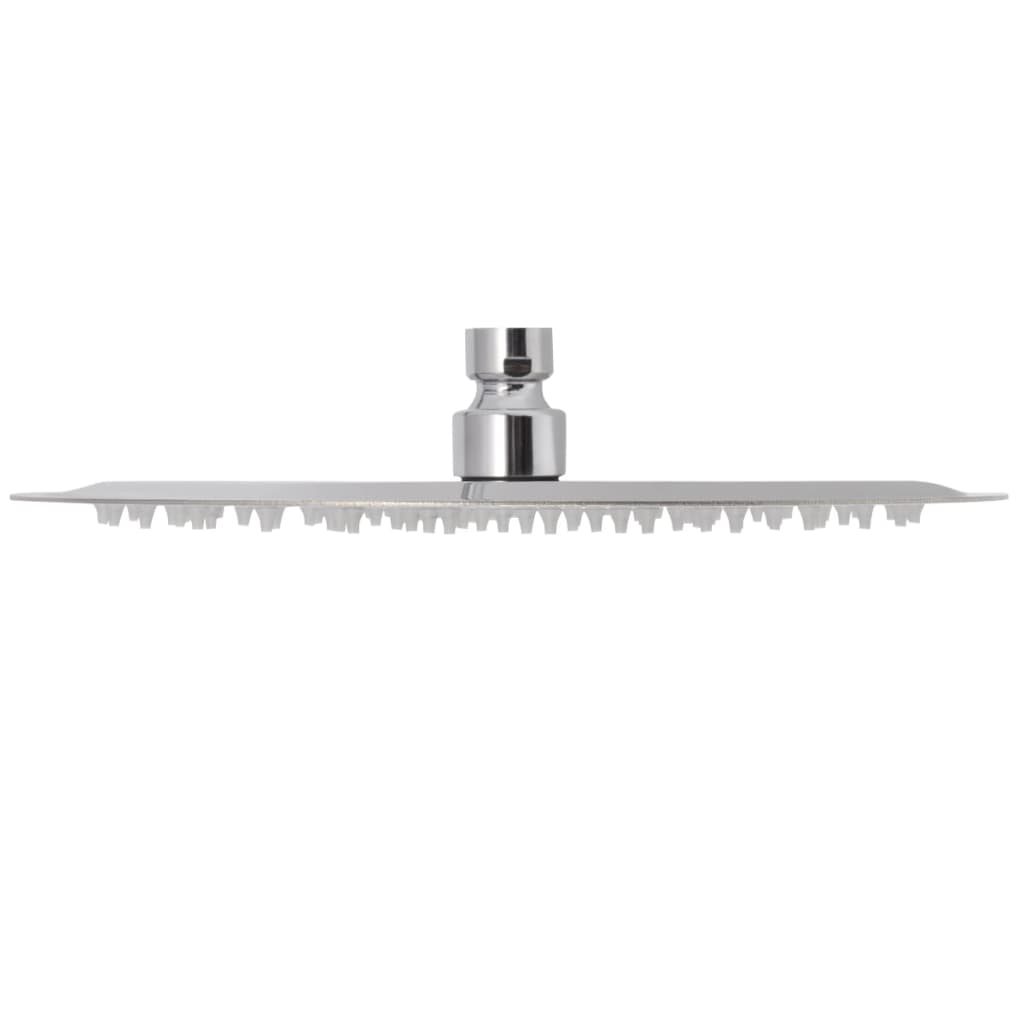 vidaXL Round Rain Shower Head 20 cm Stainless Steel