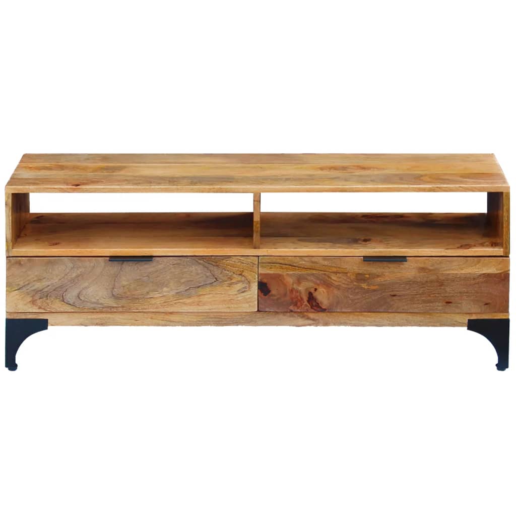 vidaXL TV Cabinet 120x35x45 cm Solid Mango Wood