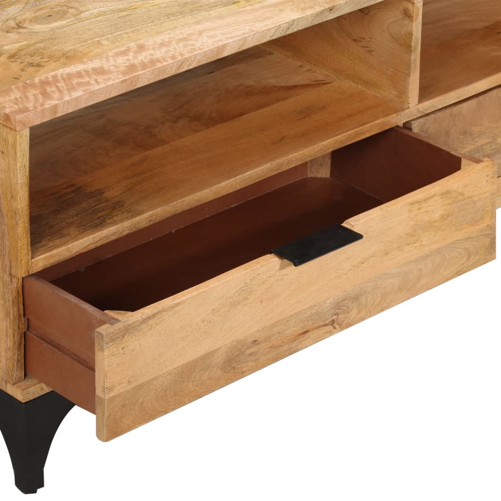 vidaXL TV Cabinet 120x35x45 cm Solid Mango Wood
