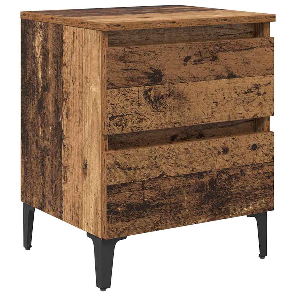 vidaXL Nightstand 40x35x50 cm Engineered Wood White