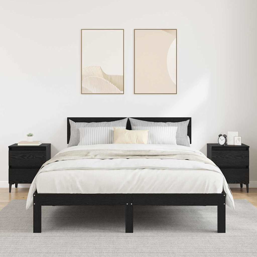 vidaXL Nightstand 40x35x50 cm Engineered Wood White