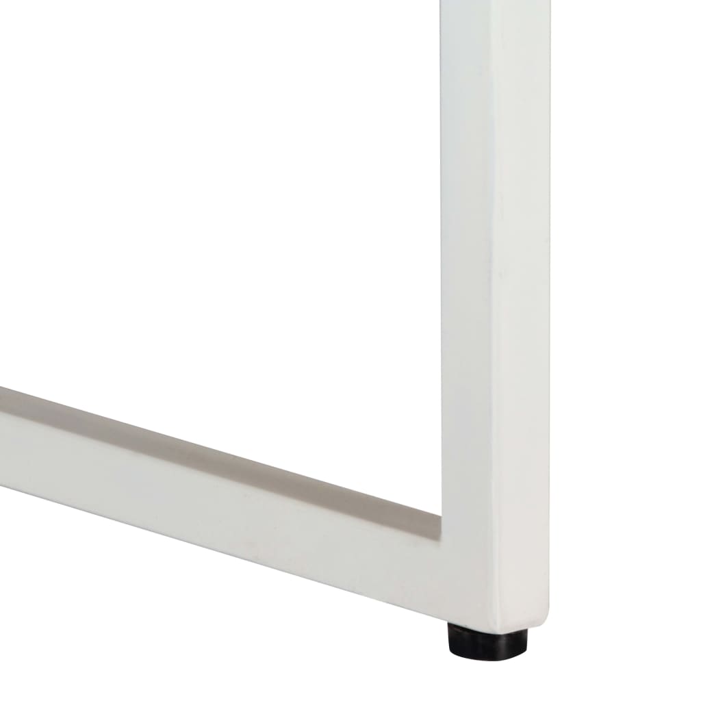 vidaXL Salontafel 110x110x36 cm massief mangohout