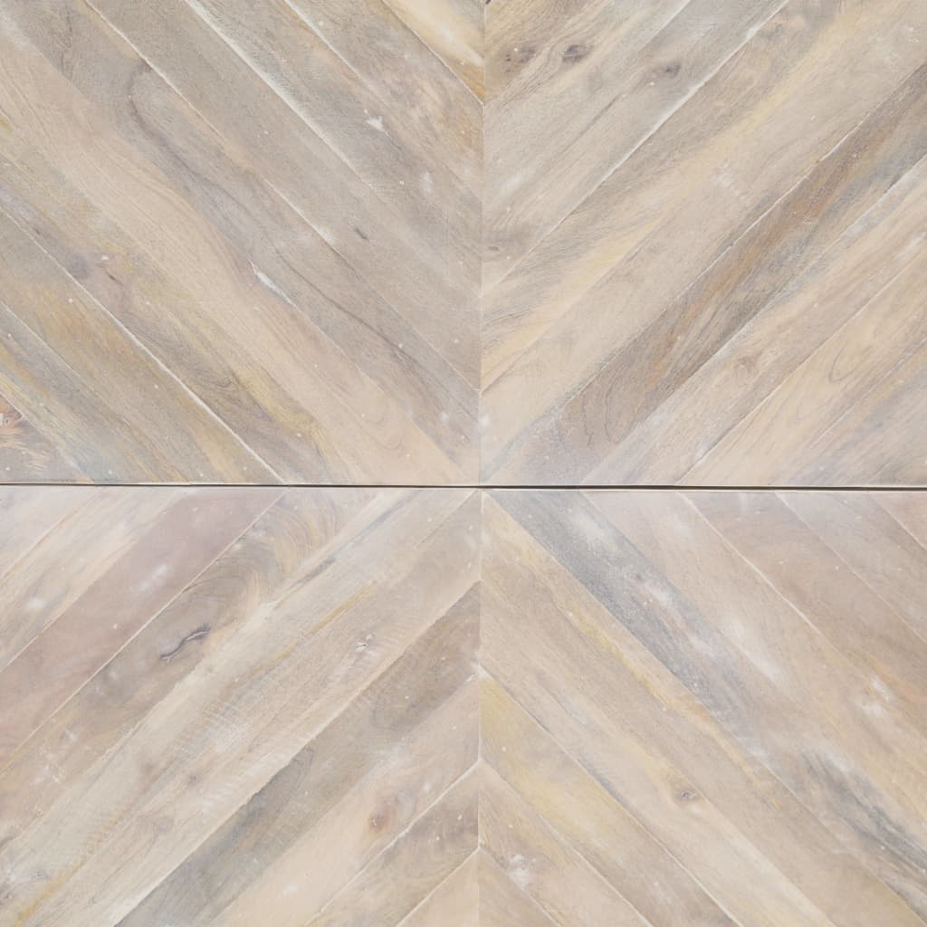 vidaXL Salontafel 110x110x36 cm massief mangohout