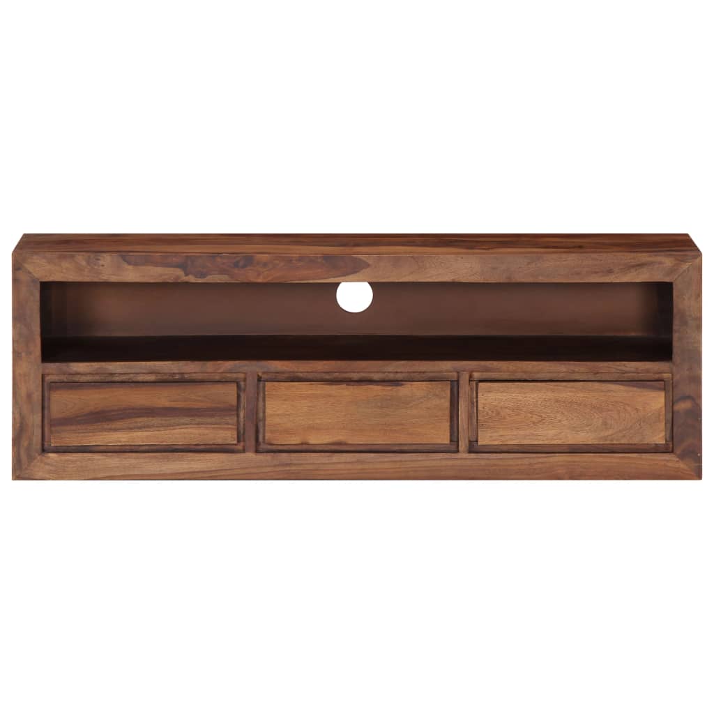 vidaXL TV cabinet 120x30x40 cm solid acacia wood