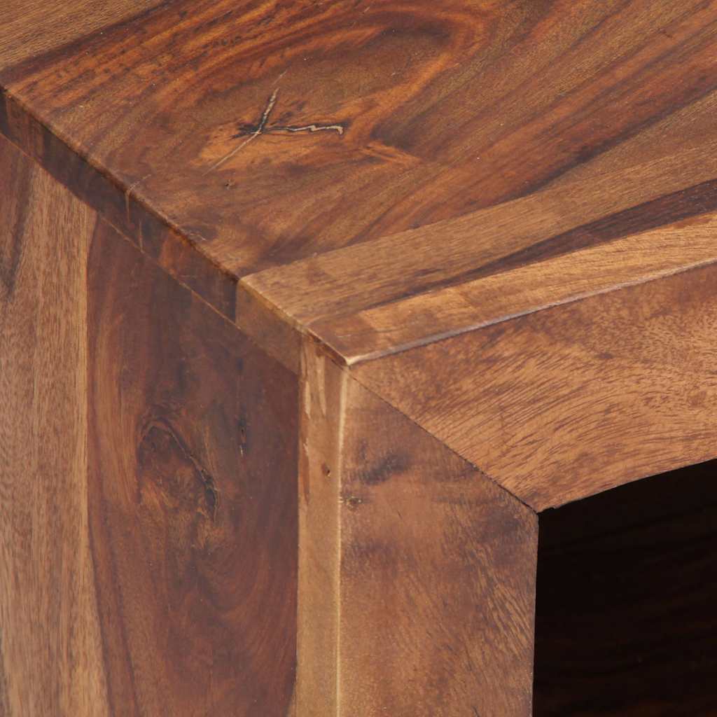 vidaXL TV cabinet 120x30x40 cm solid acacia wood