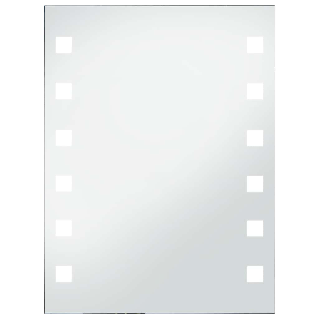 vidaXL Bathroom Mirror LED 60x80 cm