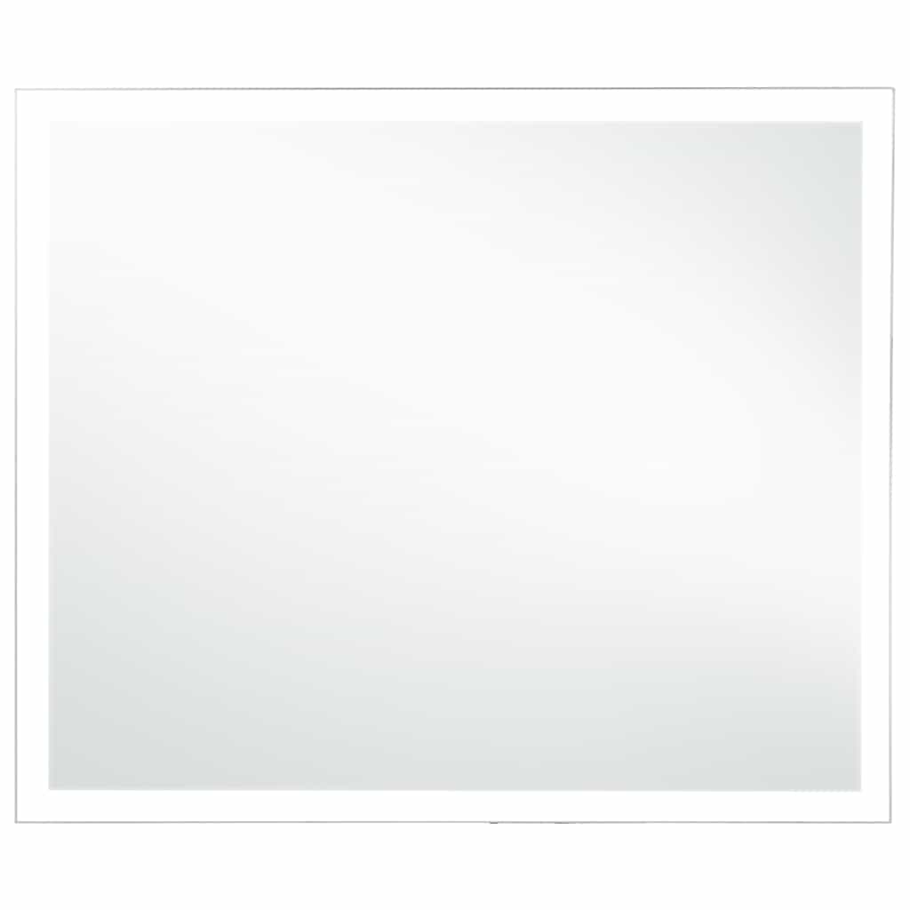 vidaXL Bathroom Mirror LED 60x50 cm
