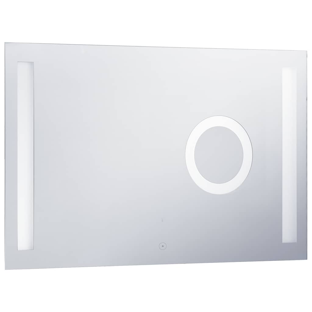 vidaXL LED Bathroom Mirror with Touch Sensor 100x60 cm