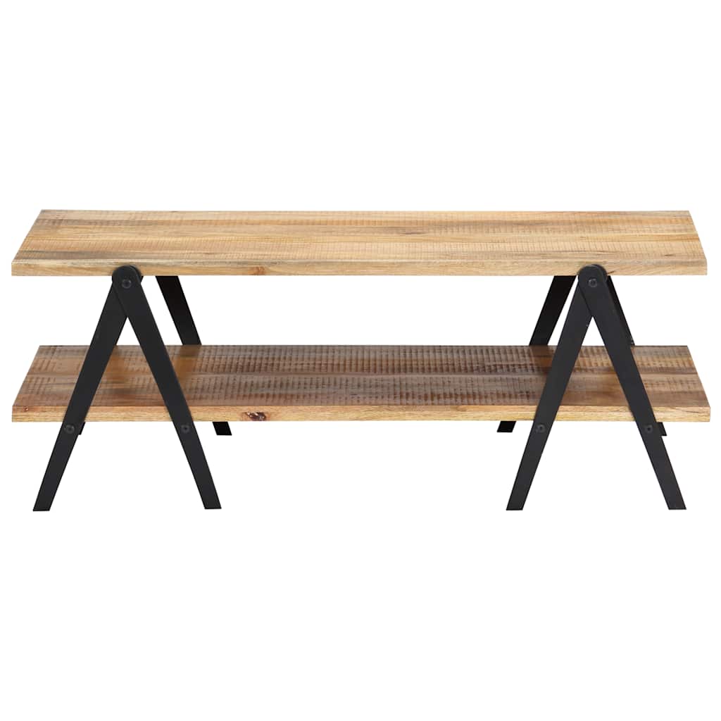 vidaXL Salontafel 115x60x40 cm massief mangohout