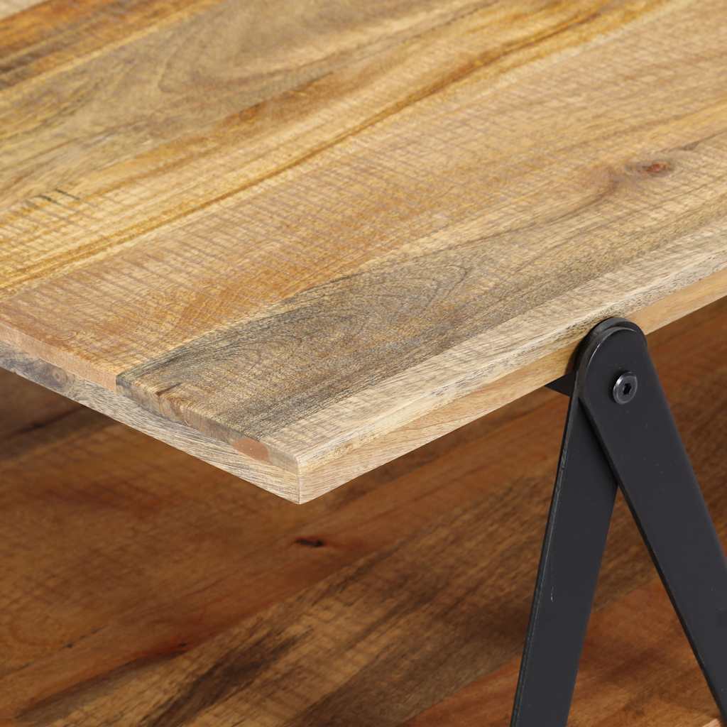 vidaXL Salontafel 115x60x40 cm massief mangohout
