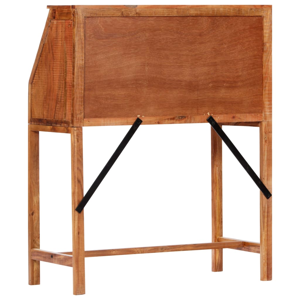 vidaXL Schrijftafel 90x40x107cm massief acaciahout